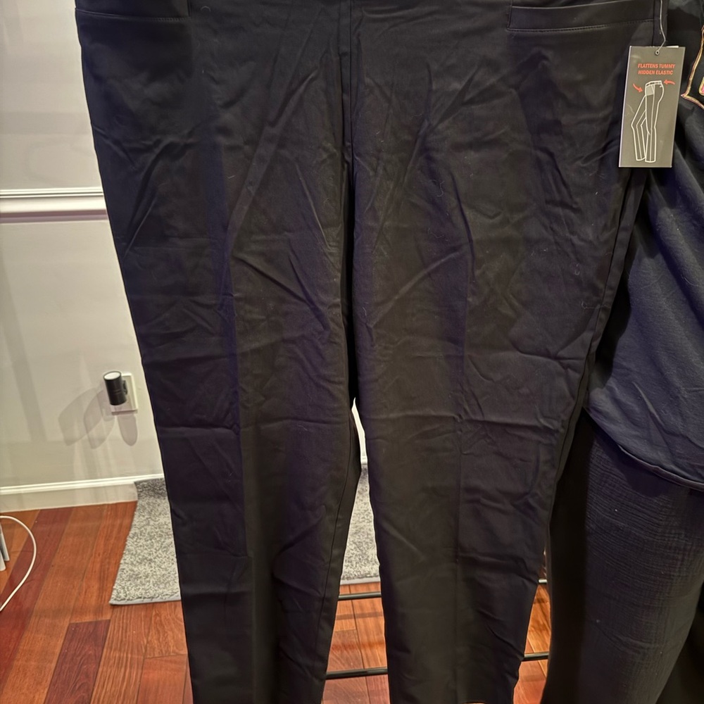 Briggs New York Black Comfort Waistband Pants